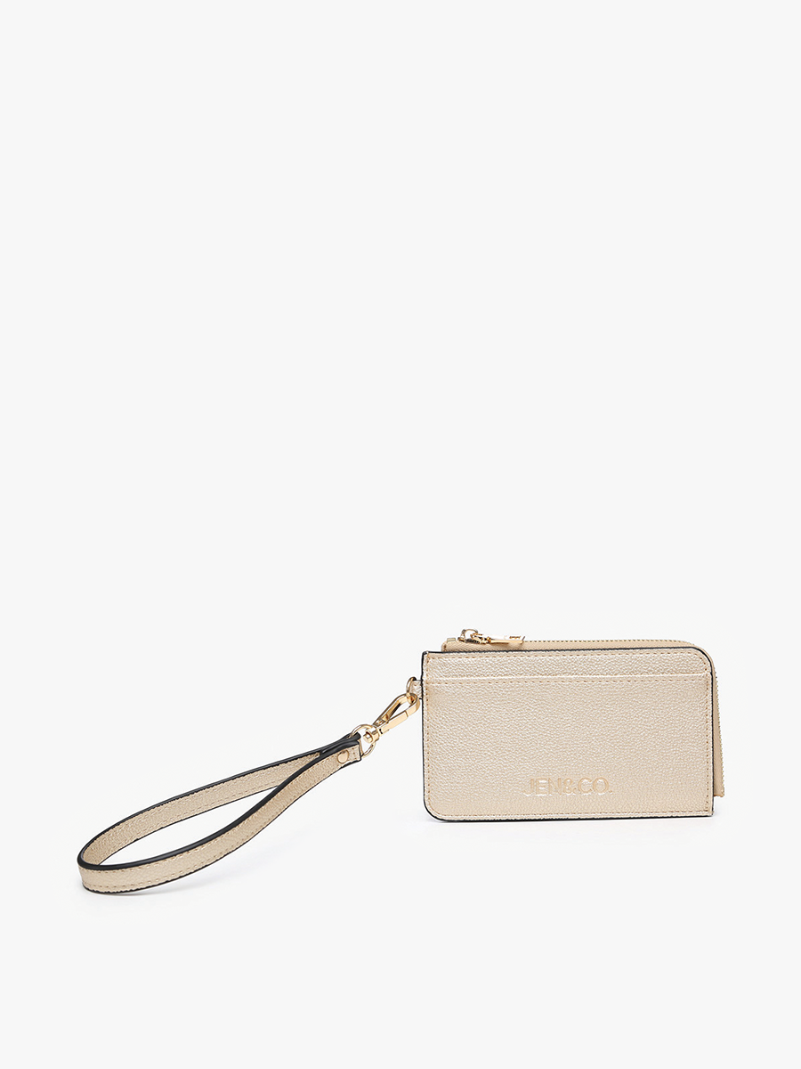 Annalise Wallet w/ Cardholders & Zip Compartment: Cerulean