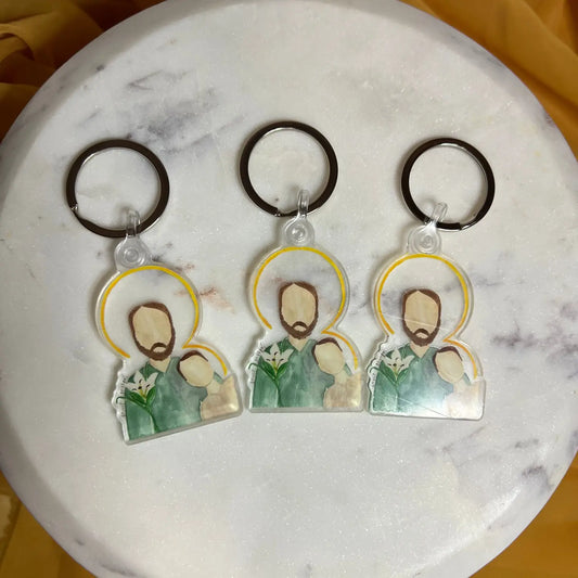 Emily S Pitre Art Acrylic Keychain