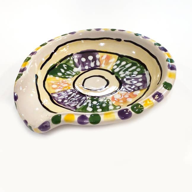 King Cake Spoon Rest
