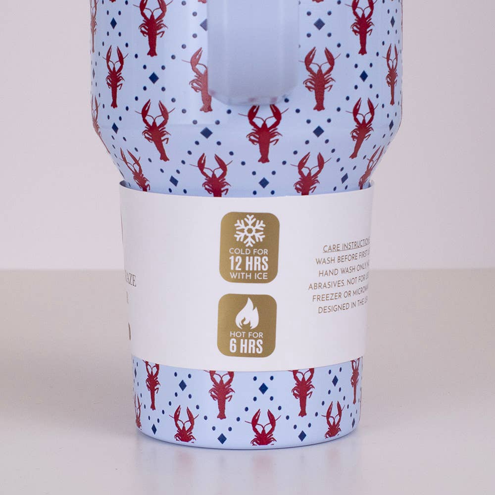 Crawdad Craze Tumbler 40oz.