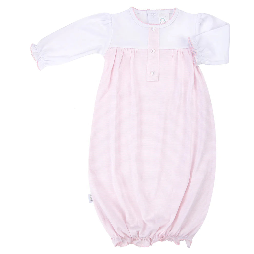 Sweet Stripes Pima Gown