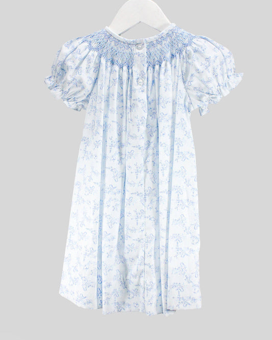 Classic Toile Primrose Bishop Dress