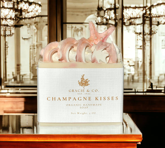 Organic Champagne Kisses Shea Butter Soap