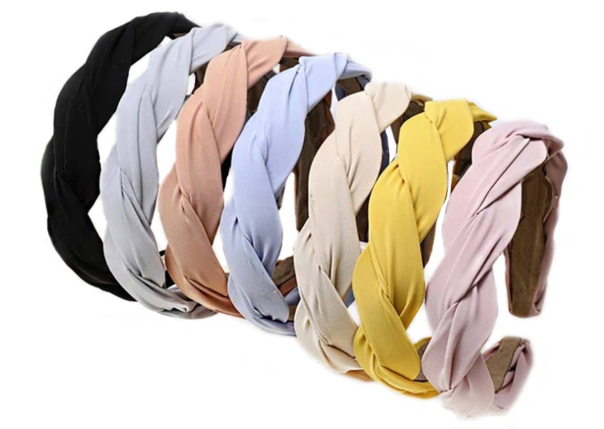 Twisted Scallop Headbands