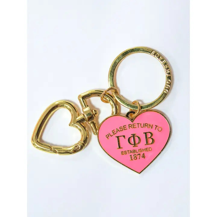 Please Return Sorority Key Ring