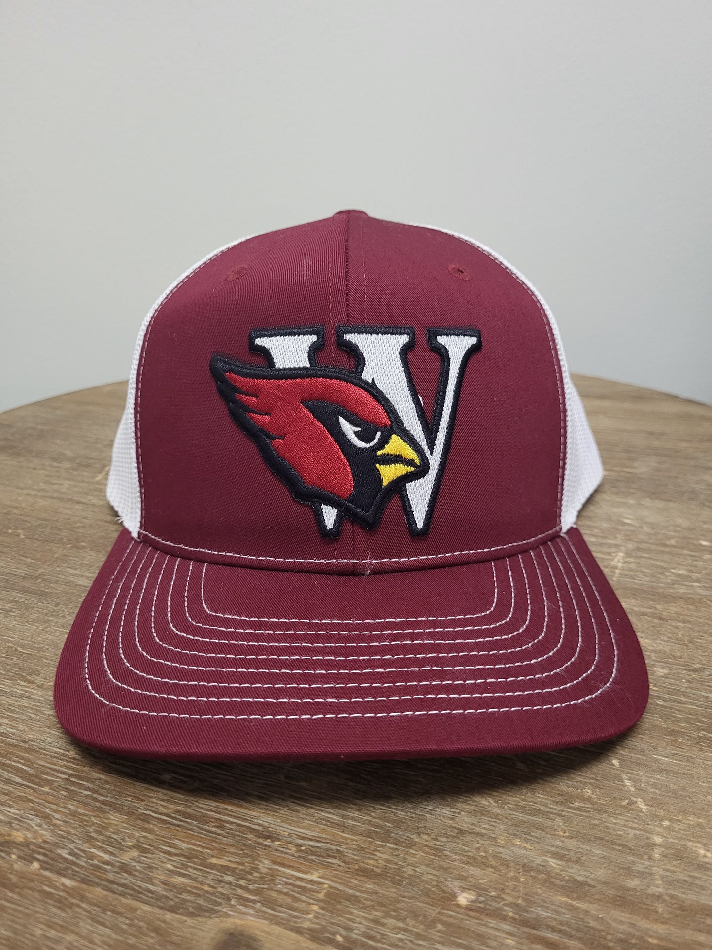 Richardson 112 EDW Cardinal Patch Hat