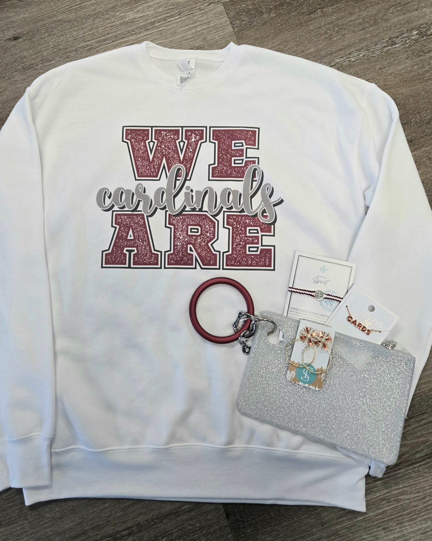 We Are Cardinals Crewneck Sweatshirt