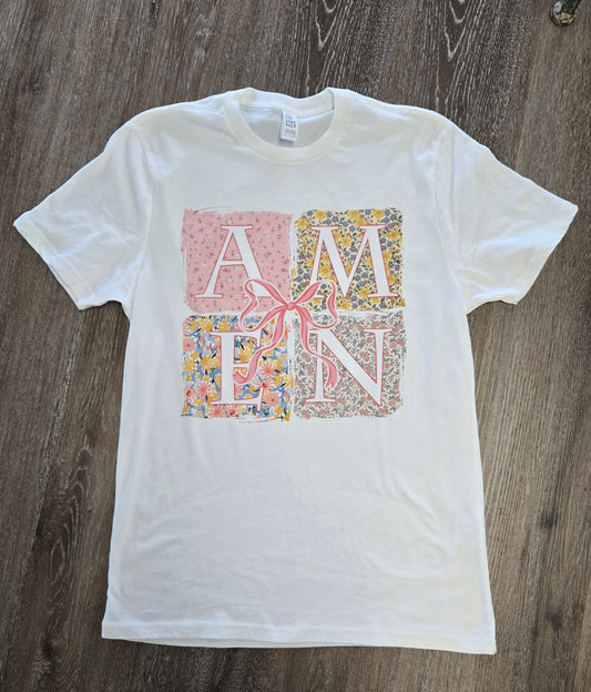 Floral Amen T-Shirt