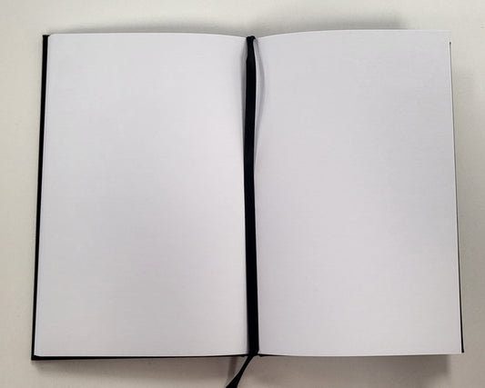 Rustic/Gold Leatherette Sketch Book