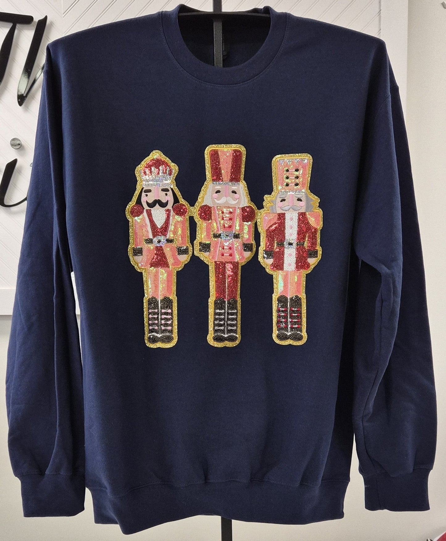 Sequin Nutcracker Softstyle Sweatshirt