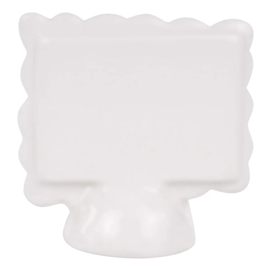 Scalloped Rectangle Sign Charcuterie Topper