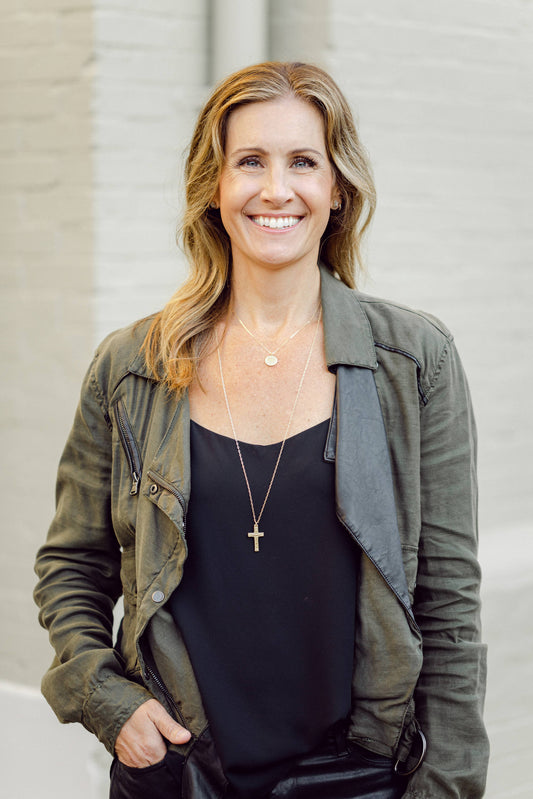 32" - Cross / Titus 3:4-5 (Original Pendant Necklace)