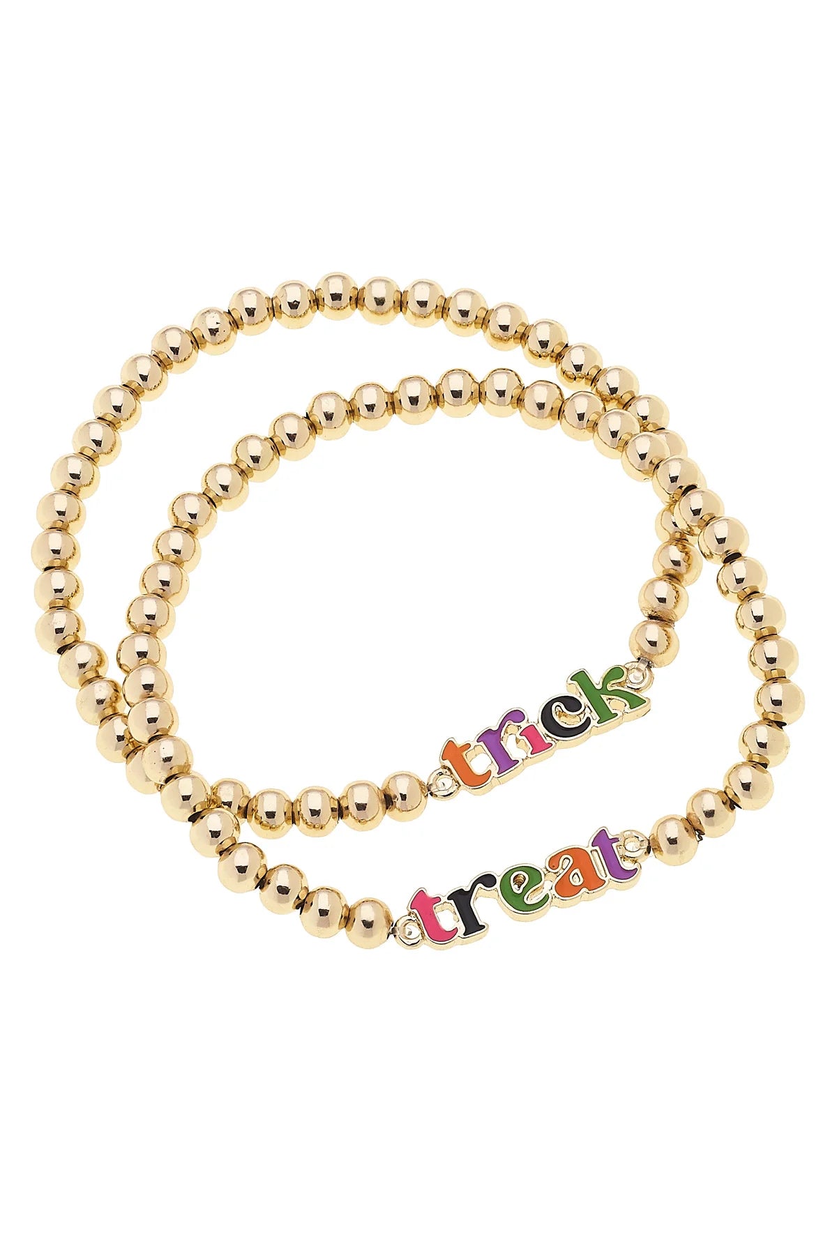 Trick or Treat Stretch Bracelet Set of 2