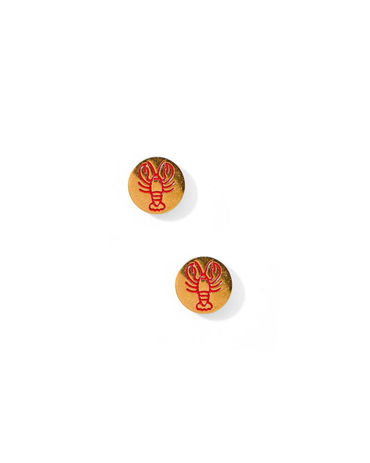 Lobster Screwback Stud Earrings
