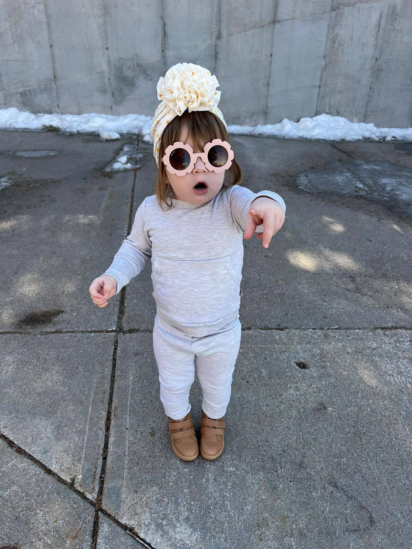 Kids Flower Sunglasses