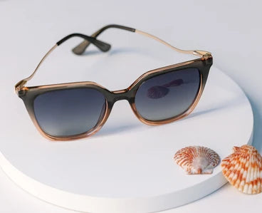 Venue Polarized Sunglasses - Black & Tan