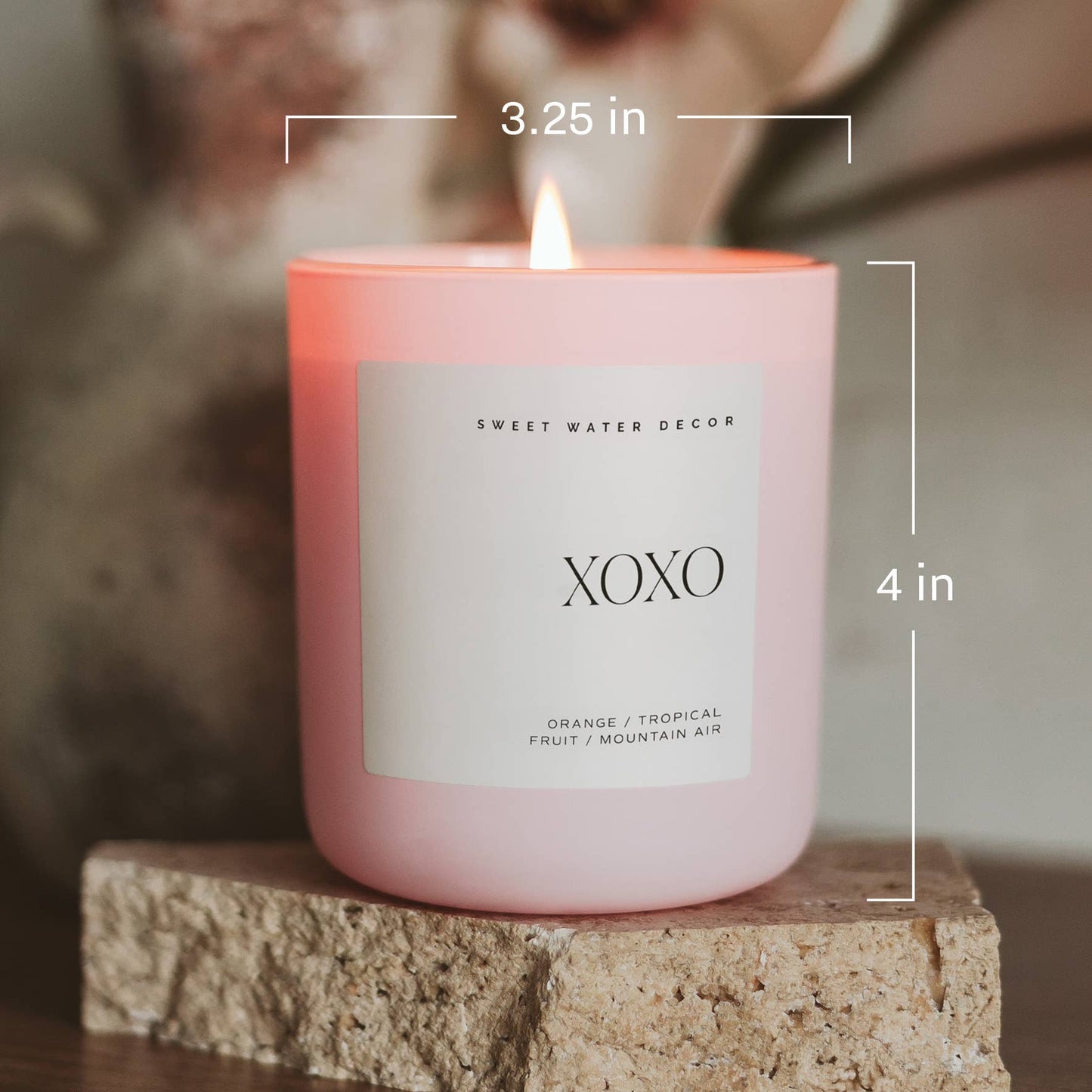 Pink Matte Jar Candle - Best Mom Ever
