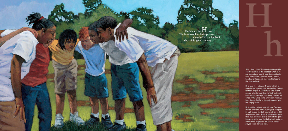 T is for Touchdown: A Football Alphabet in paperback