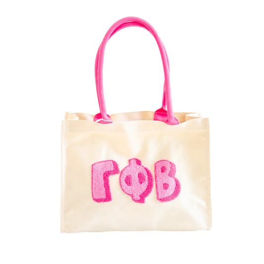 Chenille Sorority Gift Tote