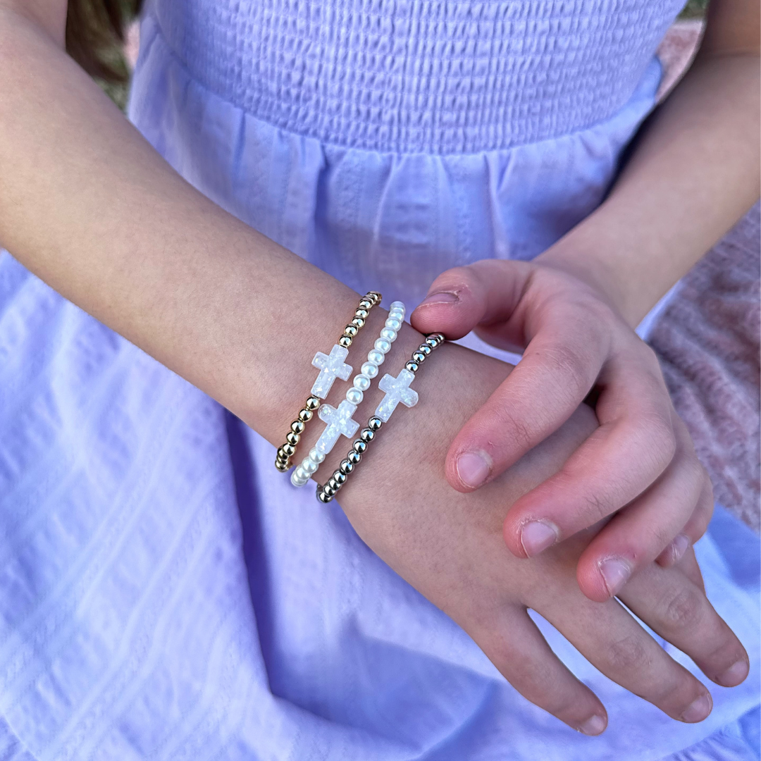 Holy Water Bracelet: Cross