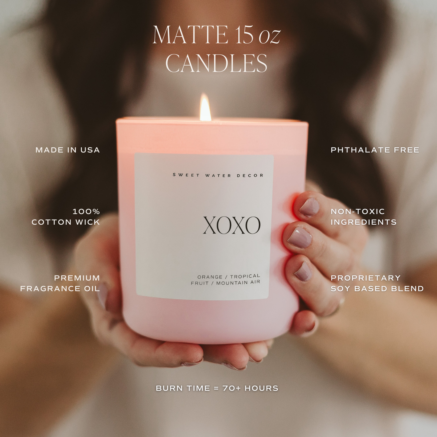 Pink Matte Jar Candle - Best Mom Ever