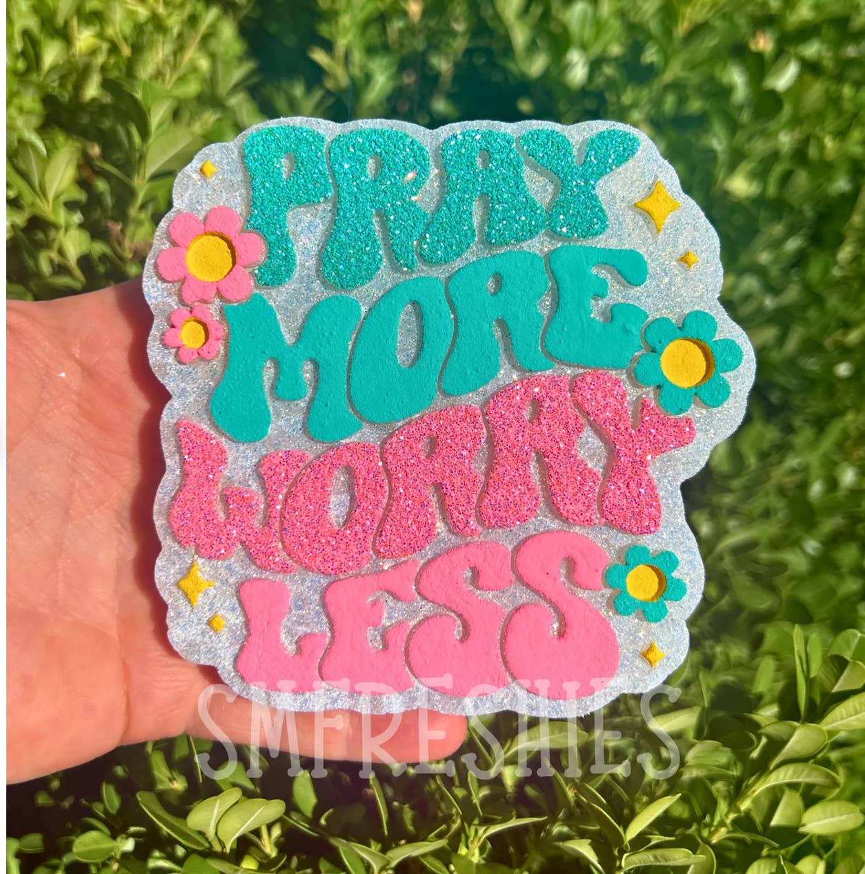 Pray More Car Freshie