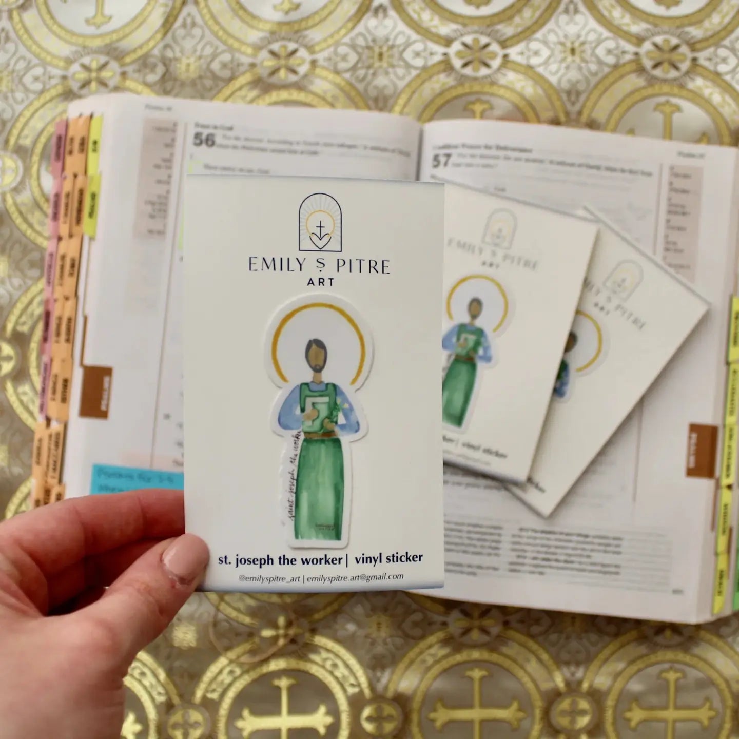 Emily S Pitre Art Vinyl Sticker