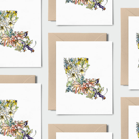 Louisiana Note Card Stationery Set