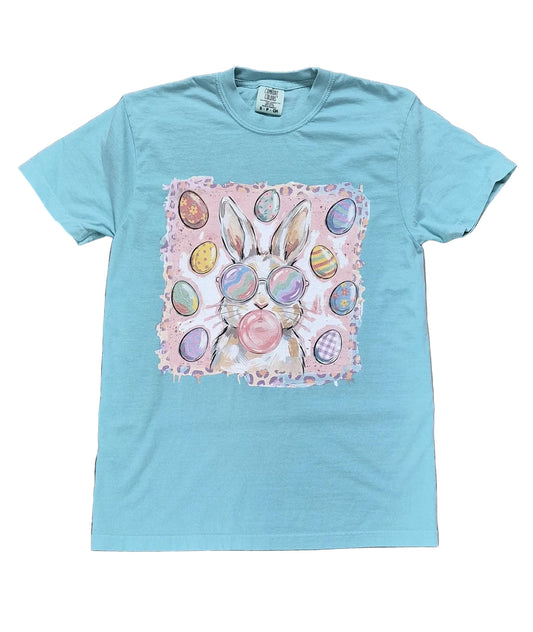 Bubblegum Bunny Comfort Color Tee (Adult & Youth)