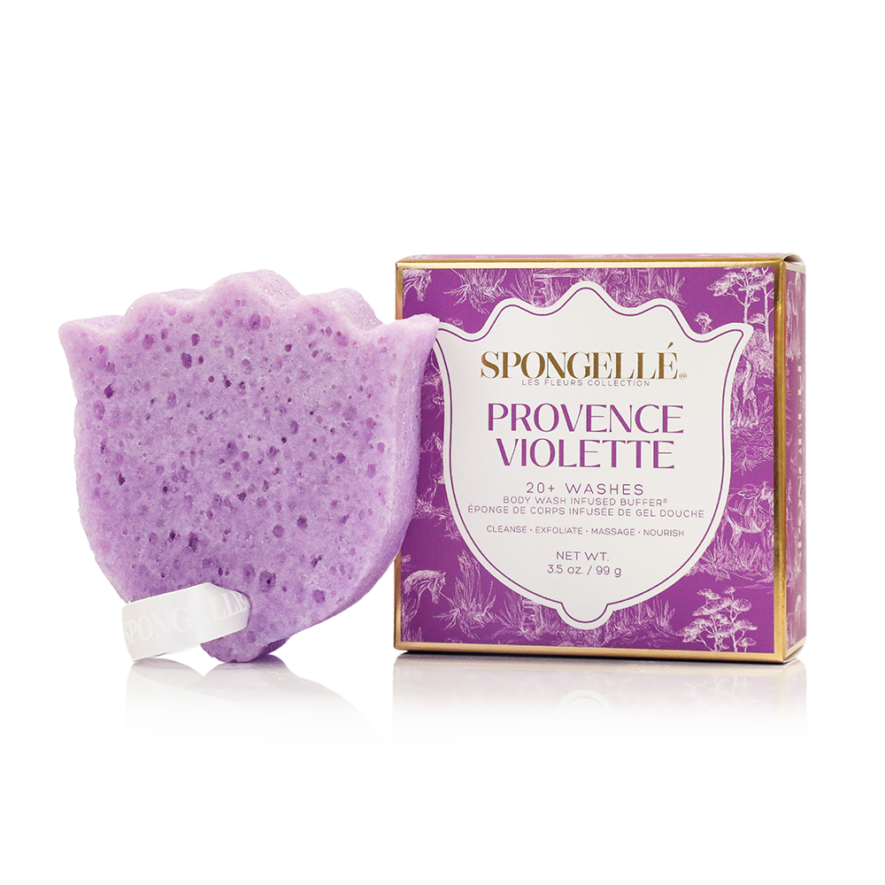Spongelle Les Fleurs Body Buffer