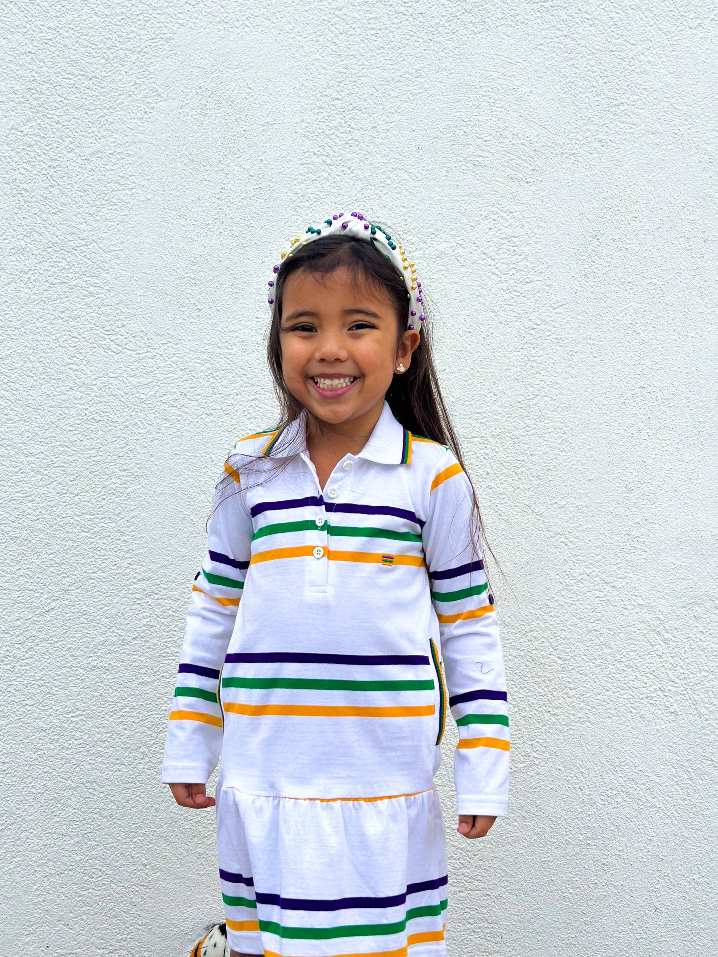 White Youth Infinity Dress