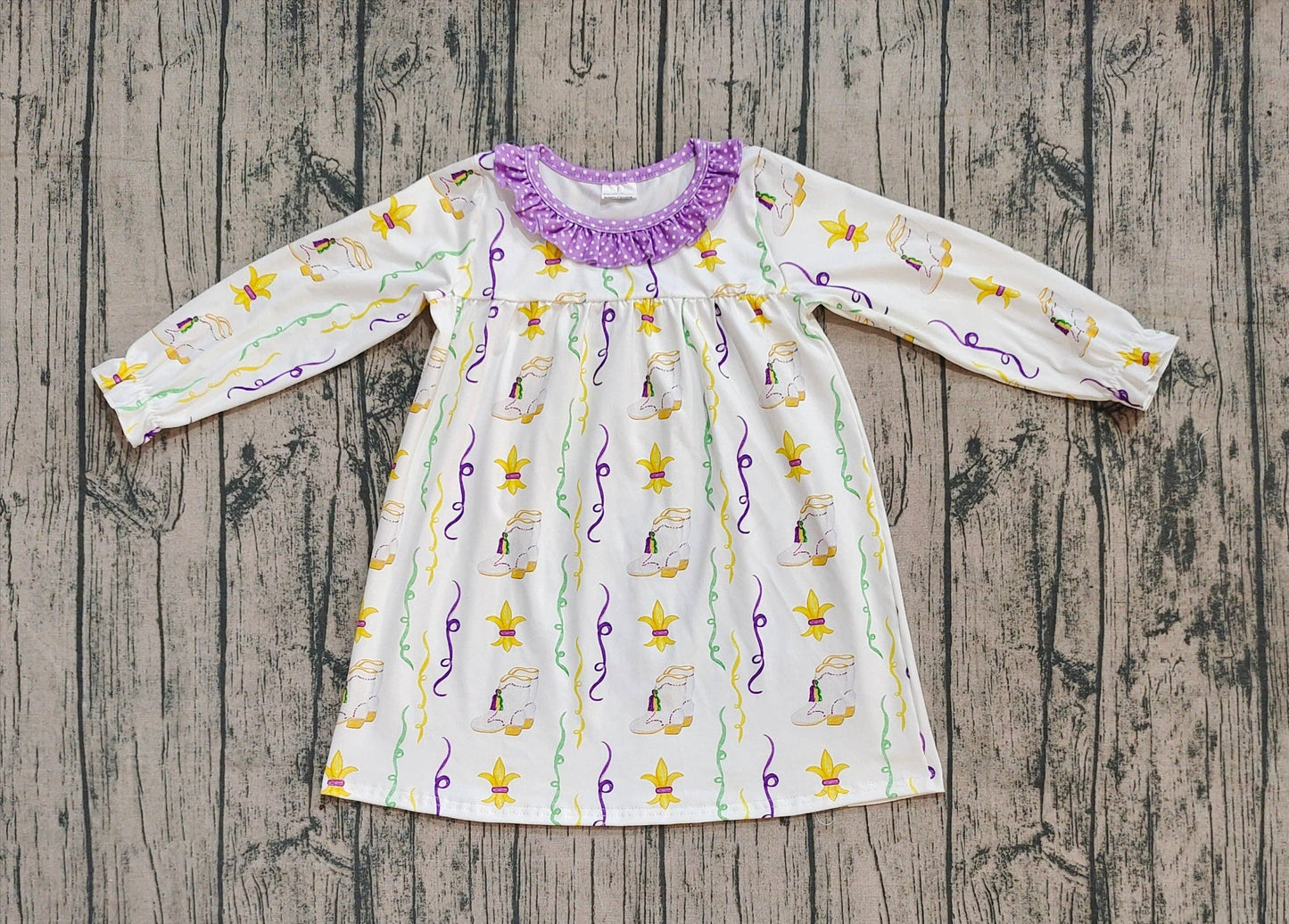 Mardi Gras Majorette Boots Dress