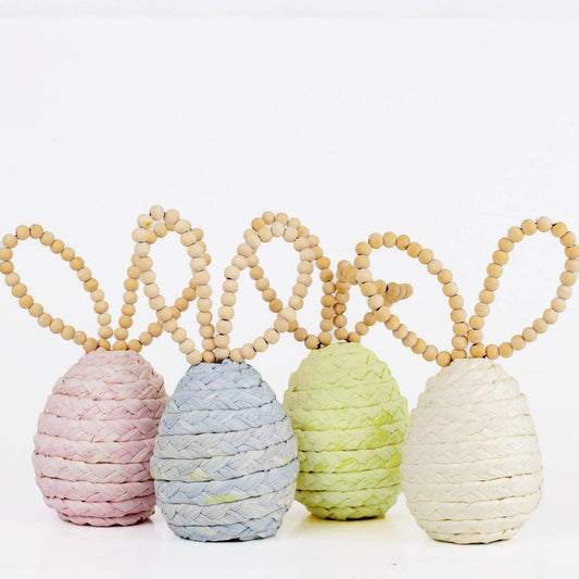 Claire Bunny Ears Egg Pink