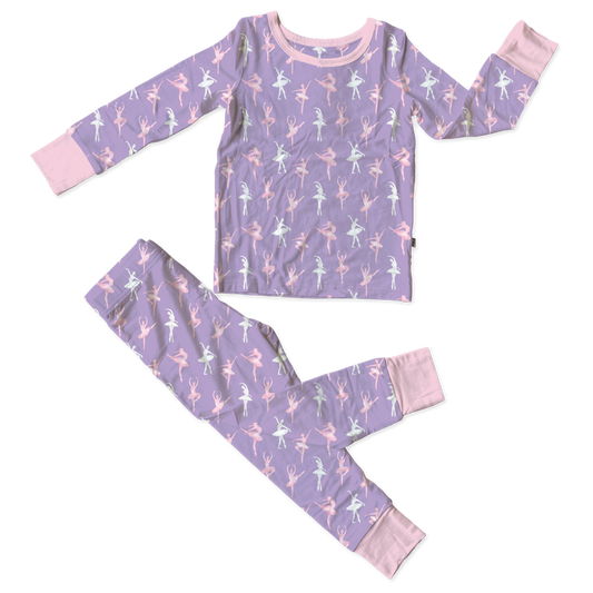 Lillian Ballerinas Bamboo 2-Piece Pajama Set