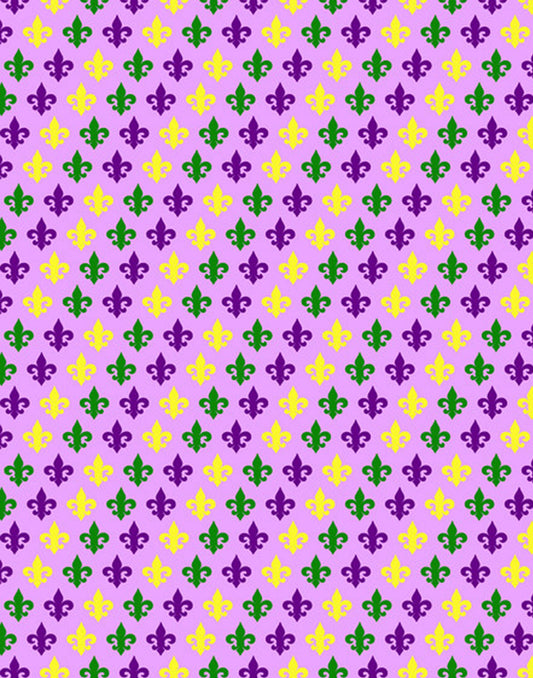 The Fleur de Lis Polo - Purple