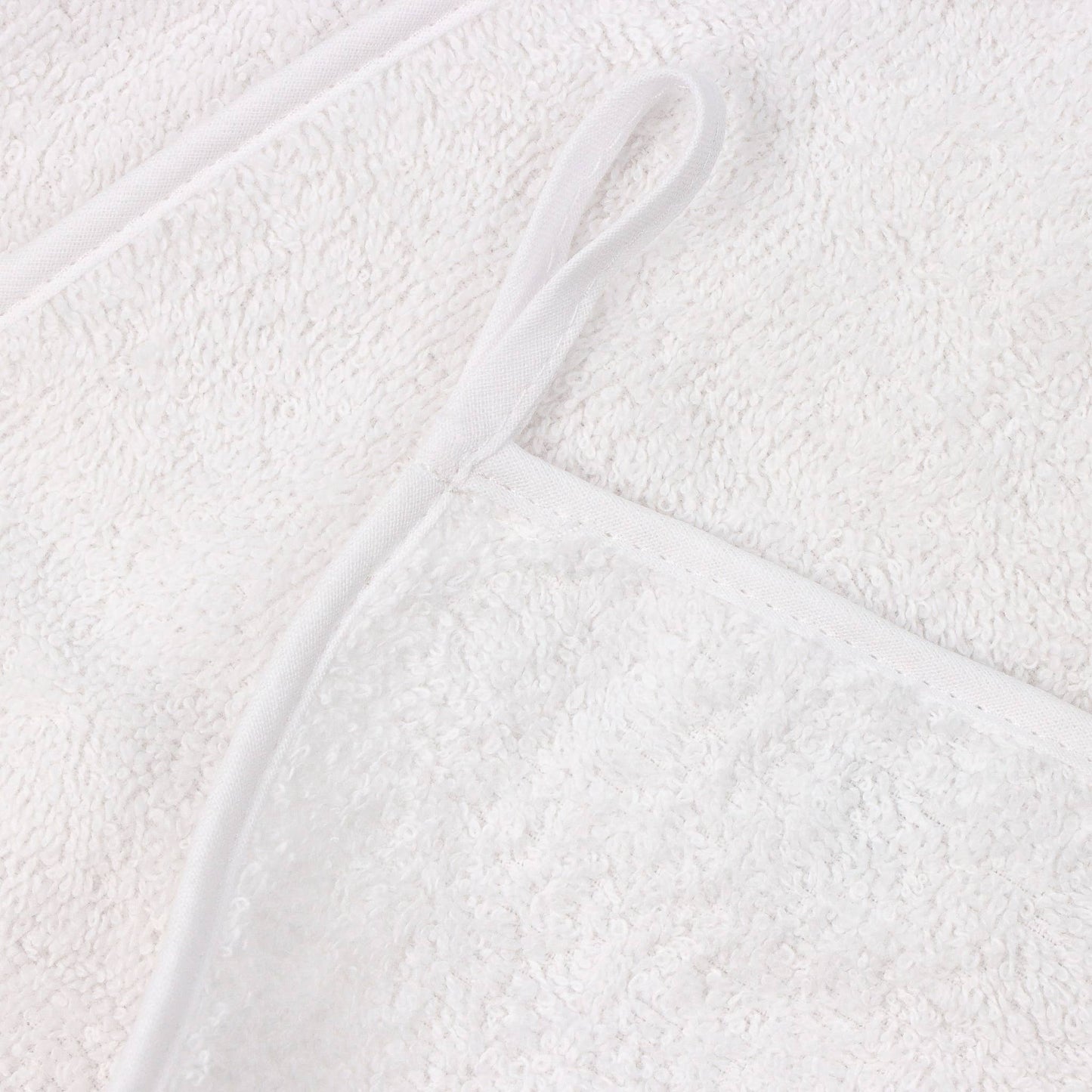 Baby Hooded Bath Towel - 80 x 80: Rosa