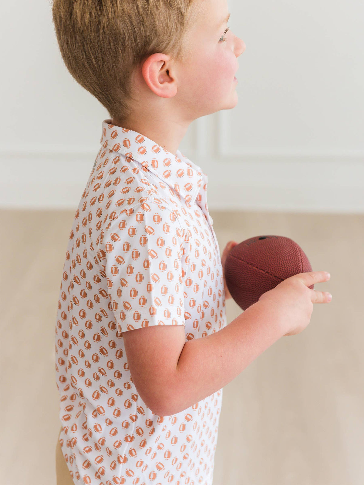 Football Frenzy Short Sleeve Polo