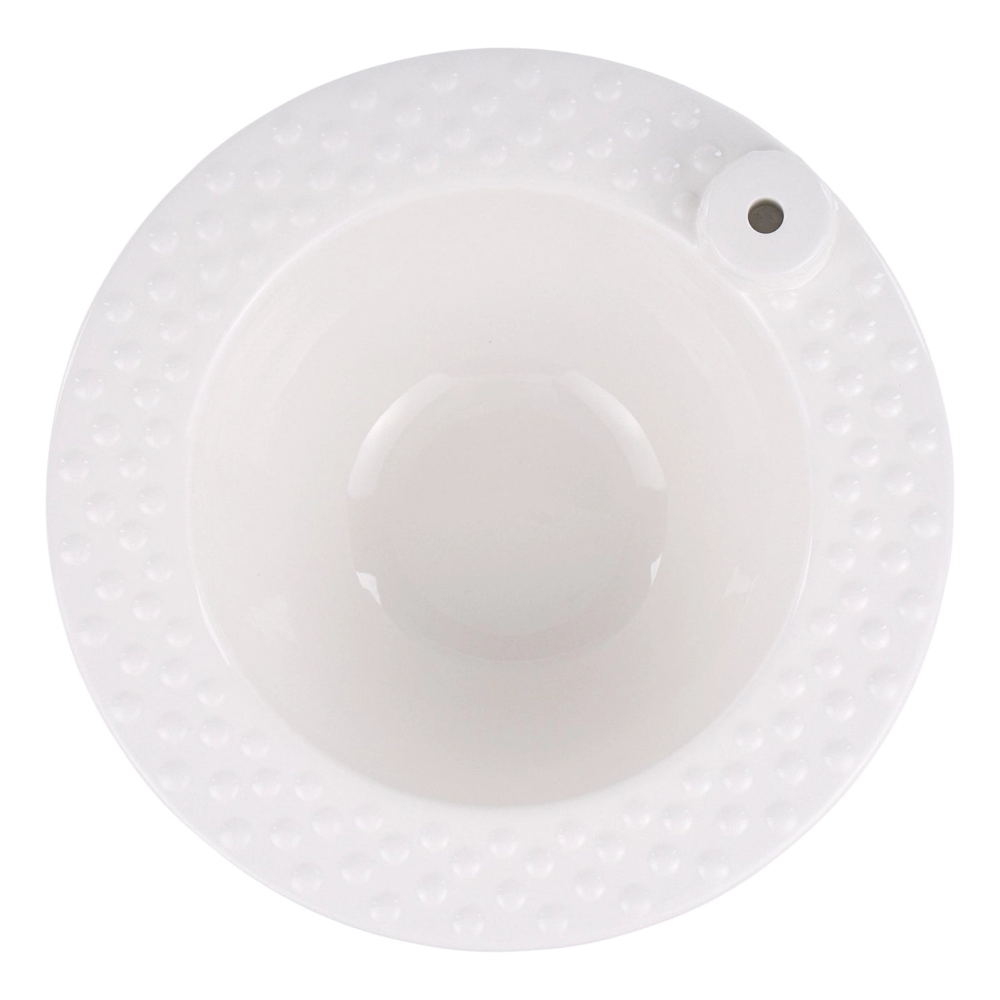 Large White Bowl