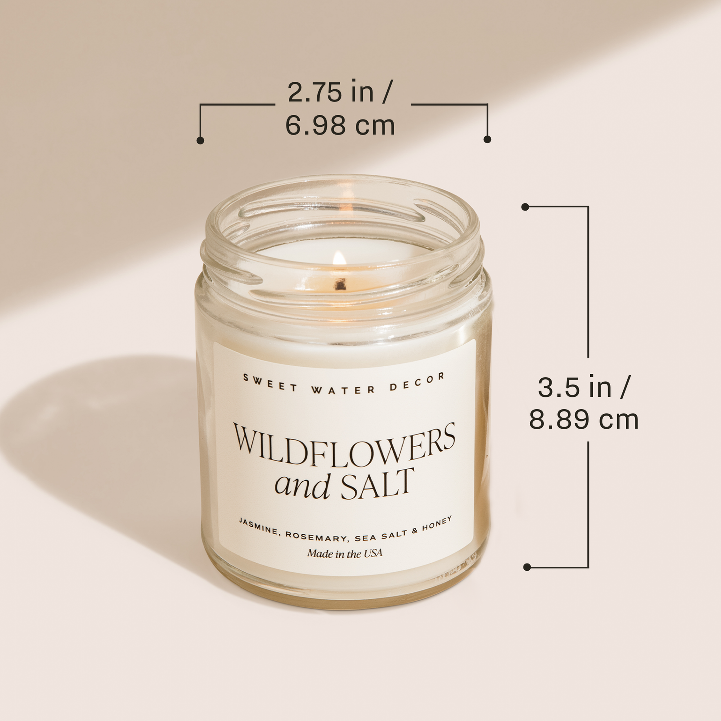 Best Mom Ever Floral Print 9 oz Soy Candle