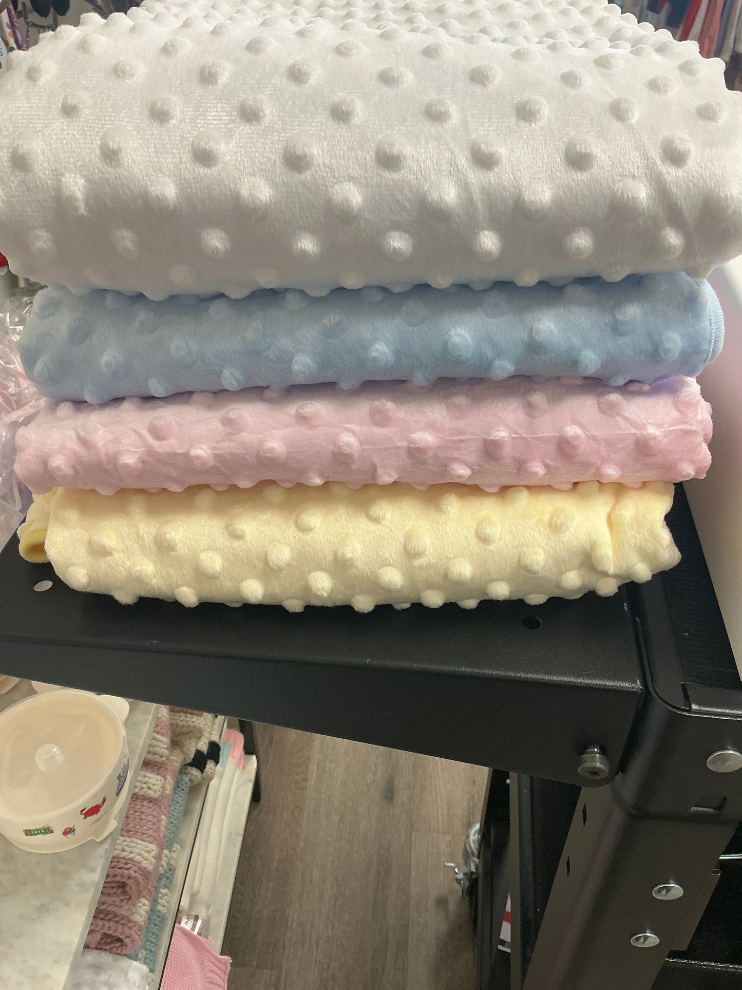 Baby Blanket Plush Dot