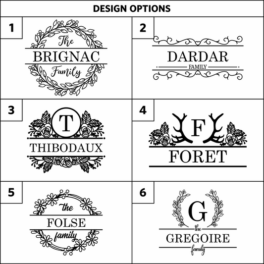 Customizable Family Name Aluminum Cake Pan