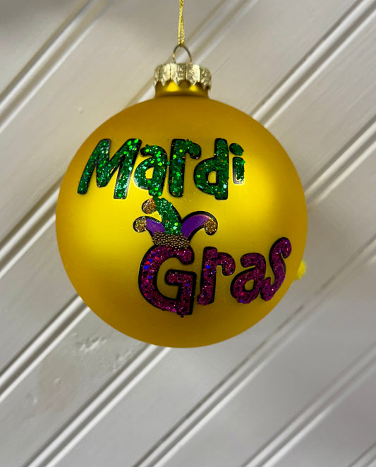 Mardi Gras Mask Ornament