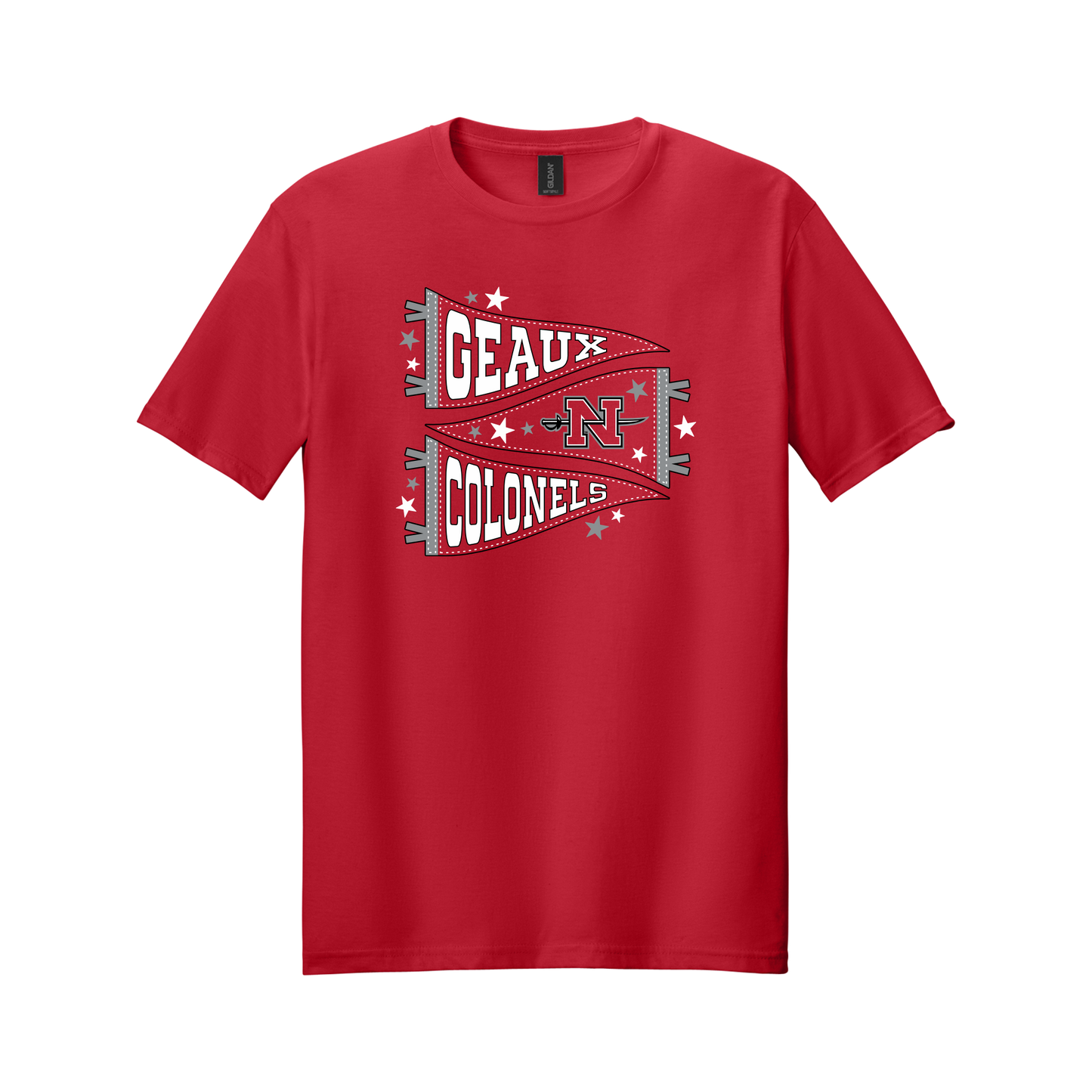Geaux Colonels Pennant Flags T-Shirt