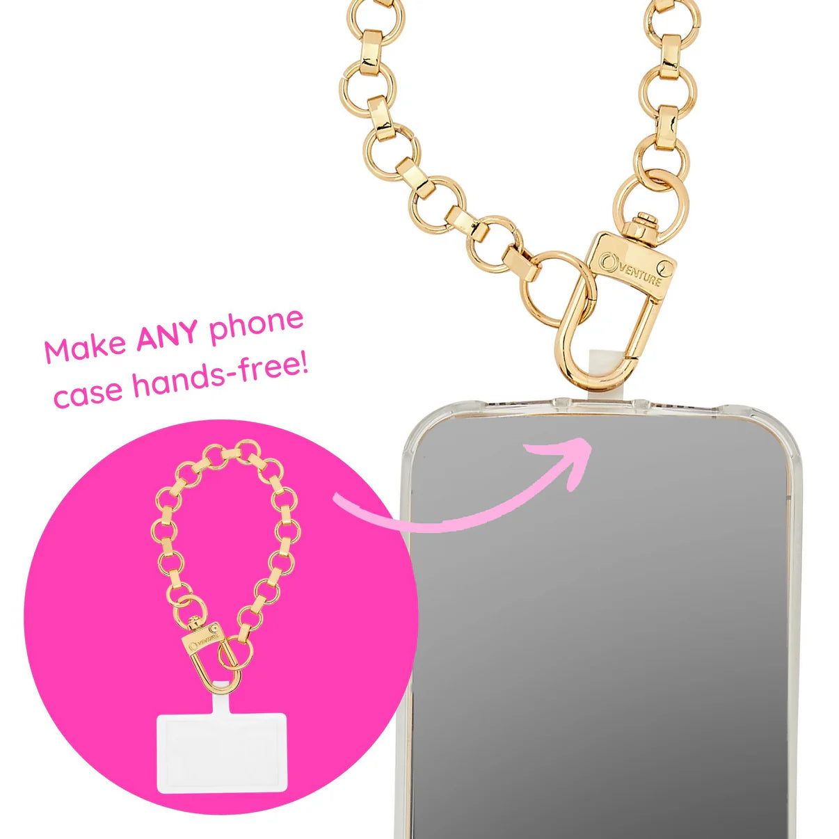 Oventure Phone Charm Chain
