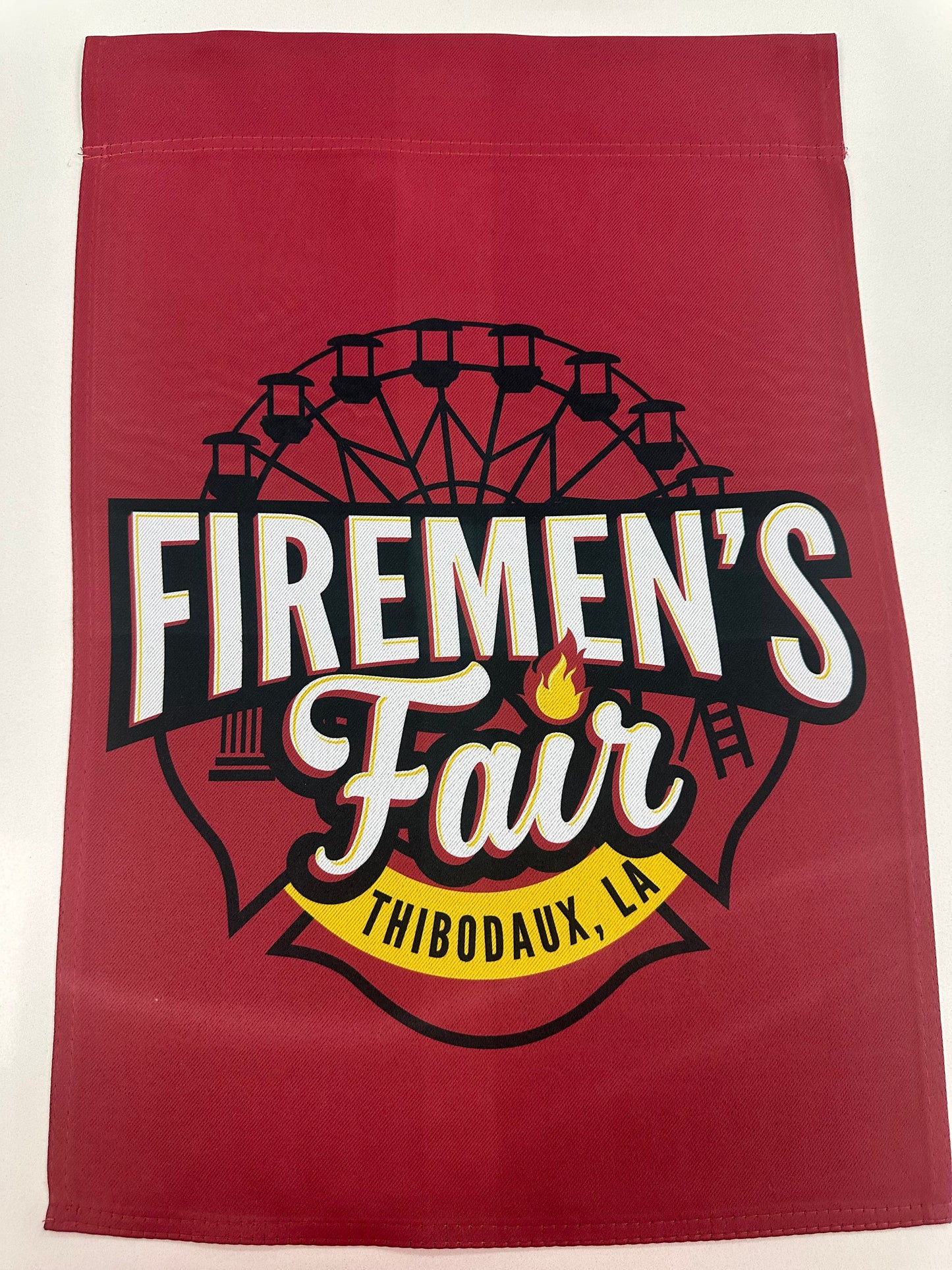 Firemen's Fair Garden Flag