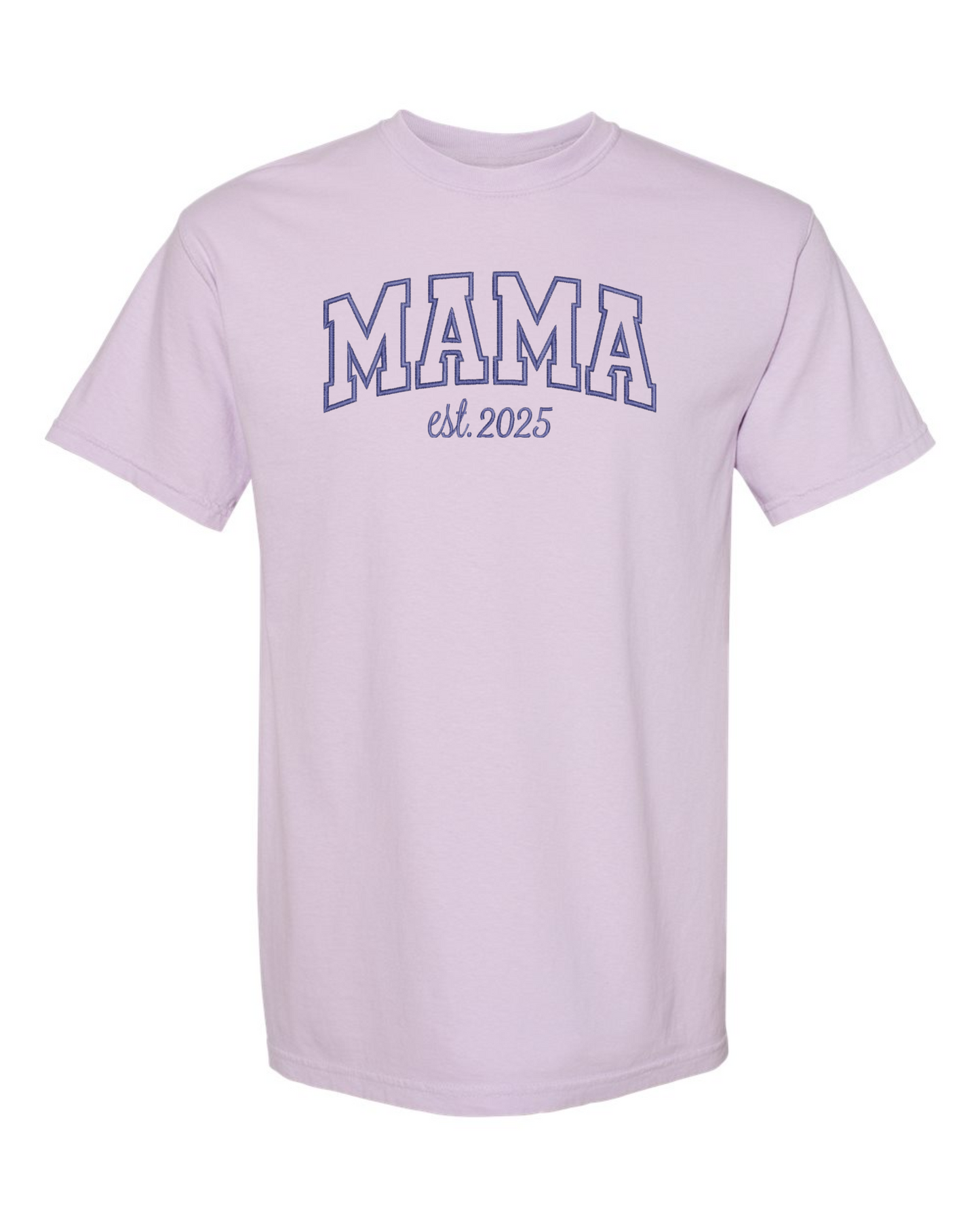 Embroidered MAMA Comfort Color Tee