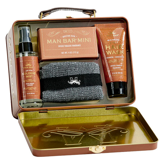 Man Bar Travel Kit- Spiced Tobacco