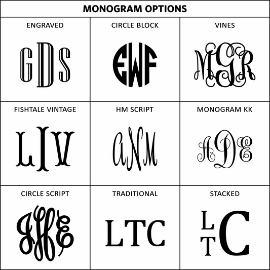 Monogrammed District Tank Top