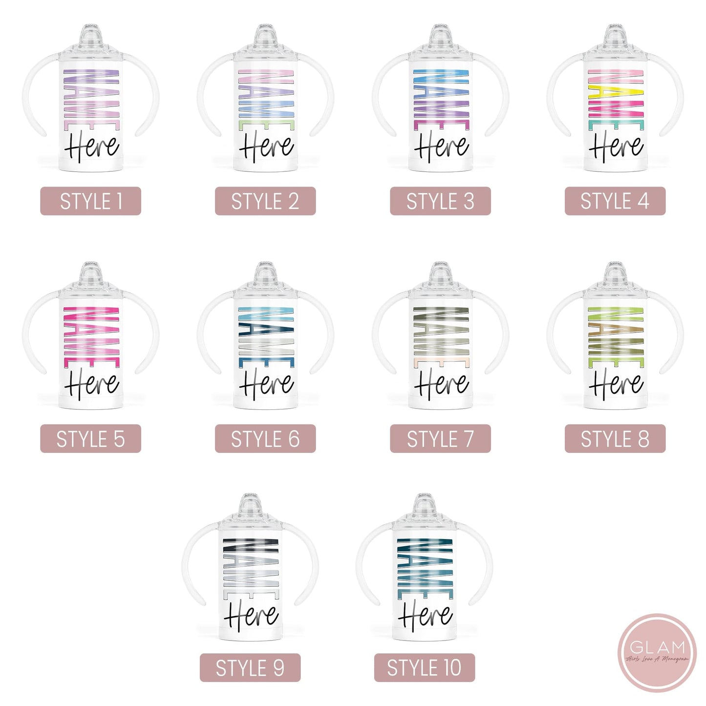 Name Outline Tumbler