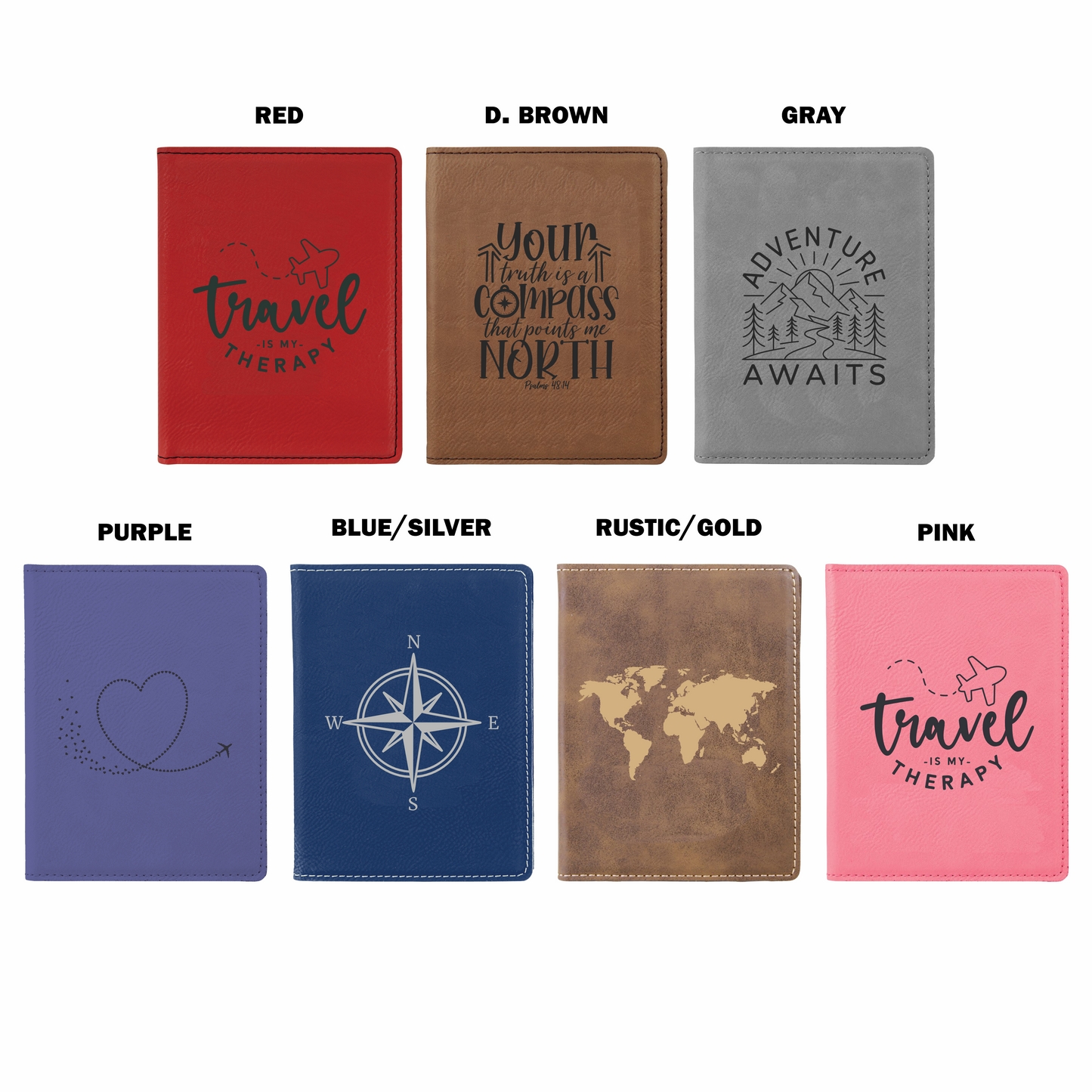 Customizable Passport Holder With Design